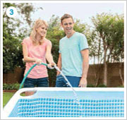 Piscine tubulaire - Intex™ Prism Frame 400 x 200 cm - 3