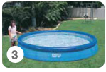 Intex Easy Set Pool opzetten stap 3