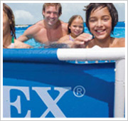 Intex Metal Frame Pool stevig frame