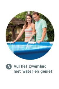 Intex Metal Frame Pool opzetten stap 3