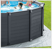 Intex Graphite Panel Pool grondzeil