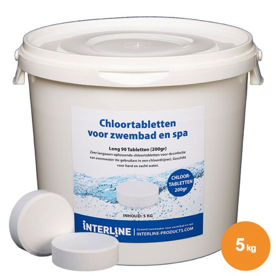 Chloortabletten Interline Long 90 200 Gram 5 Kg