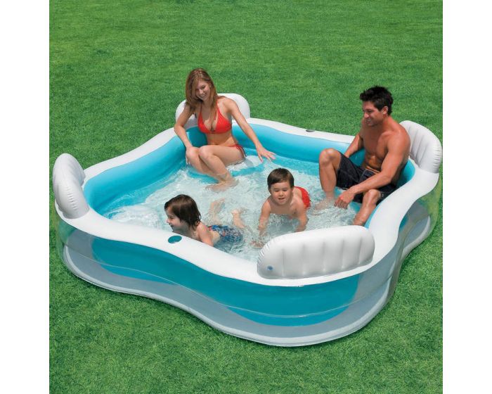 INTEX swim Center Family Lounge Pool 229 x 229 cm