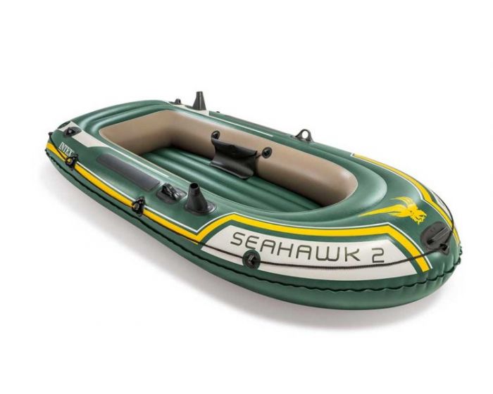 bijkeuken bron Voorwaarde Opblaasboot INTEX™ - Seahawk 2 Set | Top Zwembadshop
