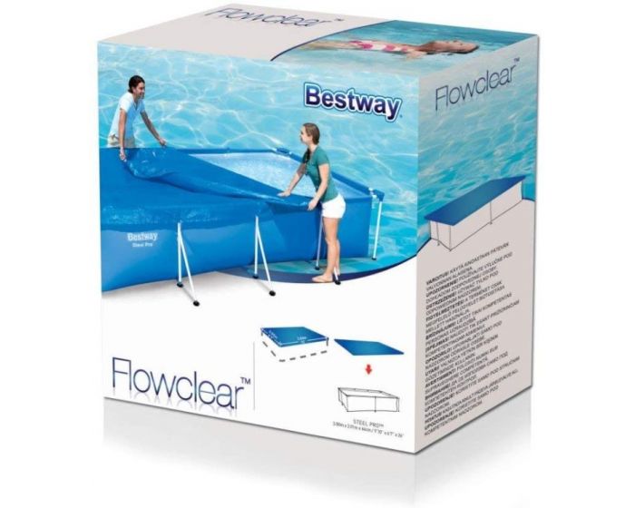 Bestway zwembad afdekzeil - 300 x 201 cm kopen Top Zwembadshop