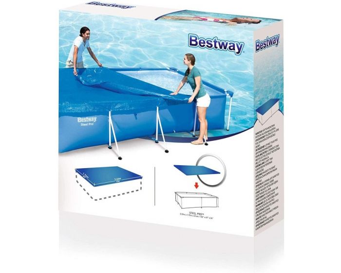 surfen Paleis Van Bestway zwembad afdekzeil - 259 x 170 cm kopen | Top Zwembadshop