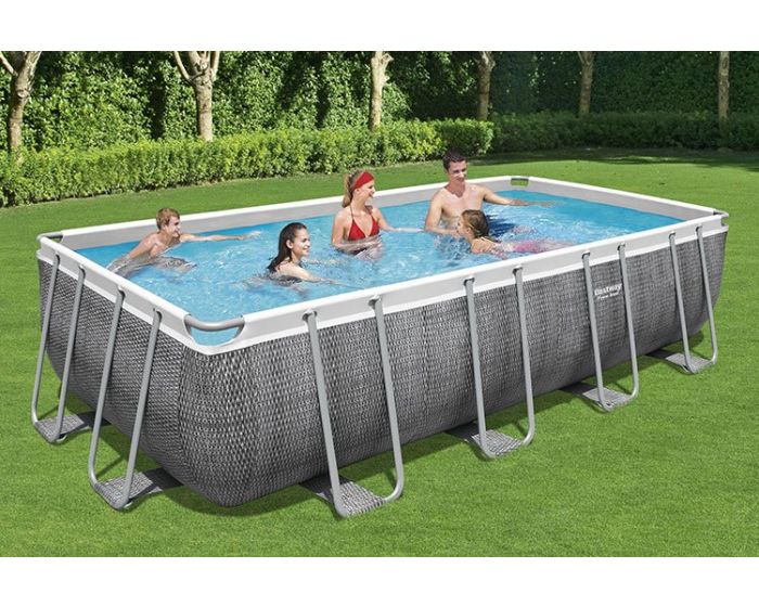 Bestway Power Steel - 549 x 274 x 122 cm rotan | Top Zwembadshop