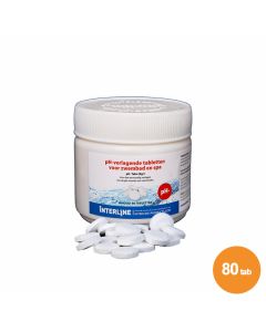 Interline pH Minus tabletten 8gr - 80 tabletten