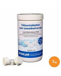 Interline chloortabletten 20 gram - 1kg