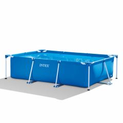 intex opzetzwembad voor de kleine re tuin