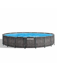 INTEX™ Prism Frame Greywood Premium Pool - Ø 549 x 122 cm (set) 