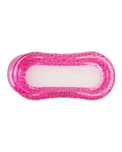 Swim Essentials Waterhangmat - Ovaal Neon Roze Panterprint