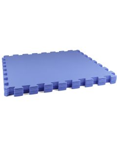 Ondertegels zwembad blauw 8 stuks van 50 x 50 x 0,4cm