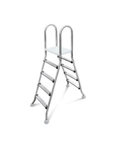 W'eau A-frame RVS zwembadtrap 2 x 4 treden - AISI 304