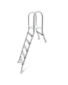 W'eau A-frame RVS zwembadtrap 1 + 5 treden - AISI 304