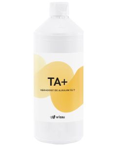 W'eau TA+ Alkaliteit - 1 liter