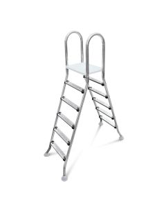 W'eau A-frame RVS zwembadtrap 2 x 5 treden - AISI 304