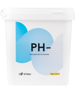 W'eau pH minus poeder - 5 kg