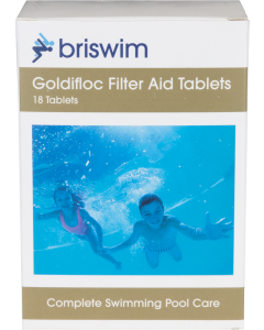 Briswim Goldifloc vlokmiddel - 18 tabletten