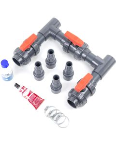 Bypass kit voor warmtepomp basis