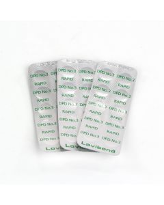 Chloor DPD 3 tabletten voor manuele tester - 100 stuks