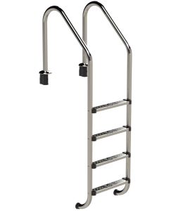 IDEAL Standaard RVS zwembadtrap 4 treden - AISI 304