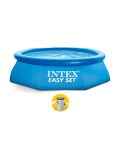 Intex Easy Set zwembad - 244 x 61 cm - met filterpomp