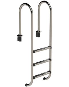 IDEAL Muro RVS zwembadtrap 3 treden - AISI 316