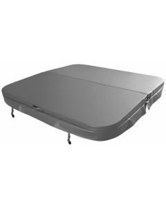 W'eau spacover 210 x 210 cm - Grijs - Radius 18 cm