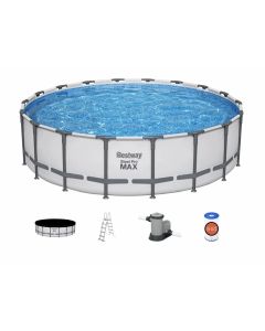 Bestway Steel Pro MAX zwembad - 549 x 132 cm - met filterpomp en accessoires