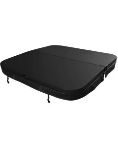 W'eau spacover 240 x 240 cm - Zwart - Radius 18 cm