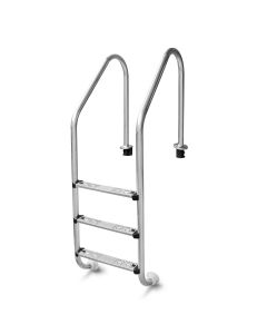 W'eau RVS zwembadtrap 3 treden - AISI 316