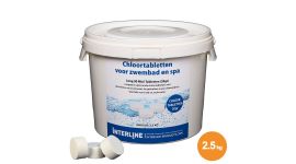 Interline chloortabletten 20 gram - 2,5kg