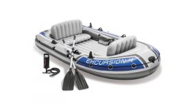 INTEX™ Excursion 4 Set Opblaasboot - 4 persoons