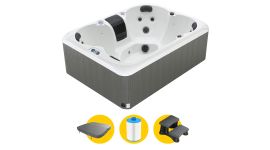 W'eau Como spa - 4 persoons