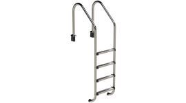 IDEAL Standaard RVS zwembadtrap 4 treden - AISI 316