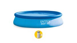 Intex Easy Set zwembad - 366 x 76 cm - met filterpomp