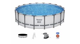 Bestway Steel Pro MAX zwembad - 549 x 132 cm - met filterpomp en accessoires