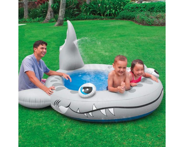 INTEX™ kinderzwembad - Sandy Shark (229 x 226 cm)