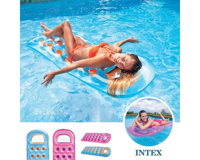 INTEX™ luchtbed - 18-pocket Suntanner Lounge