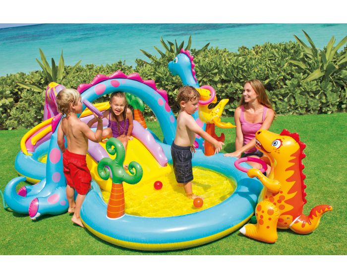 INTEX™ kinderzwembad - Dinoland Play Center (333 x 229 cm)