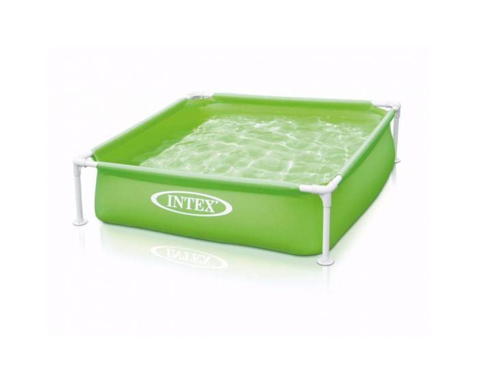 INTEX™ kinderzwembad - Mini Frame Pool - groen (122 x 122 cm)