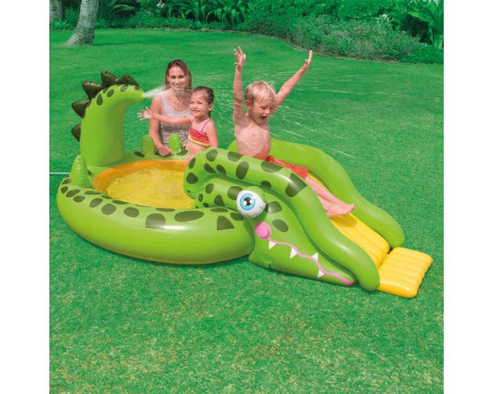 INTEX™ kinderzwembad - Gator Play Center (251 x 140 cm)