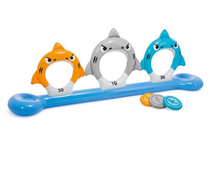 INTEX™ zwembadspel - Feed the sharks disc toss