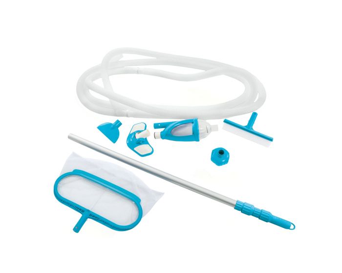 INTEX™ schoonmaakset zwembad Deluxe - Ø 29,8 mm aansluiting (incl. steel)