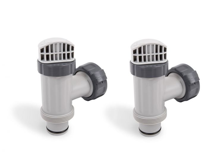 Set van 2 Intex afsluitstukken