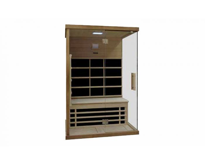 Interline Carbon 2-pers. infraroodcabine 126x92x190