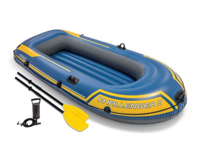 INTEX™ Opblaasboot - Challenger 2 Set