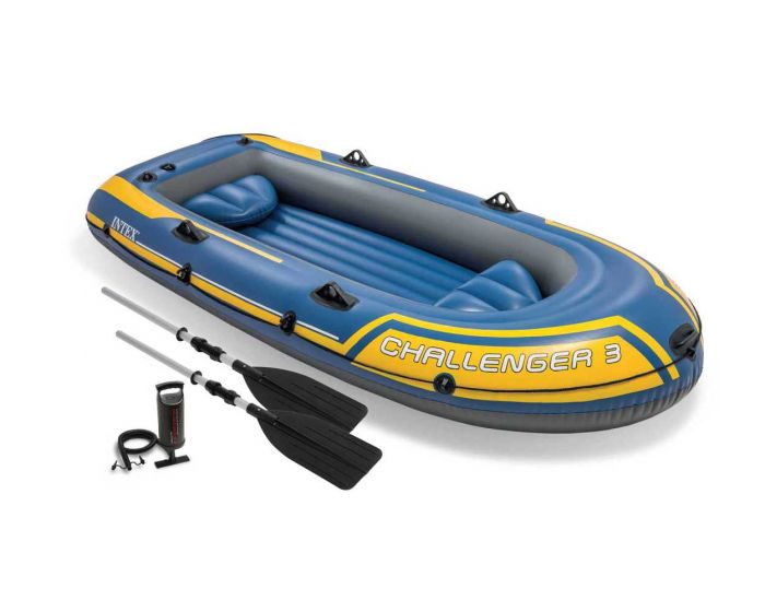 INTEX™ Opblaasboot - Challenger 3 Set