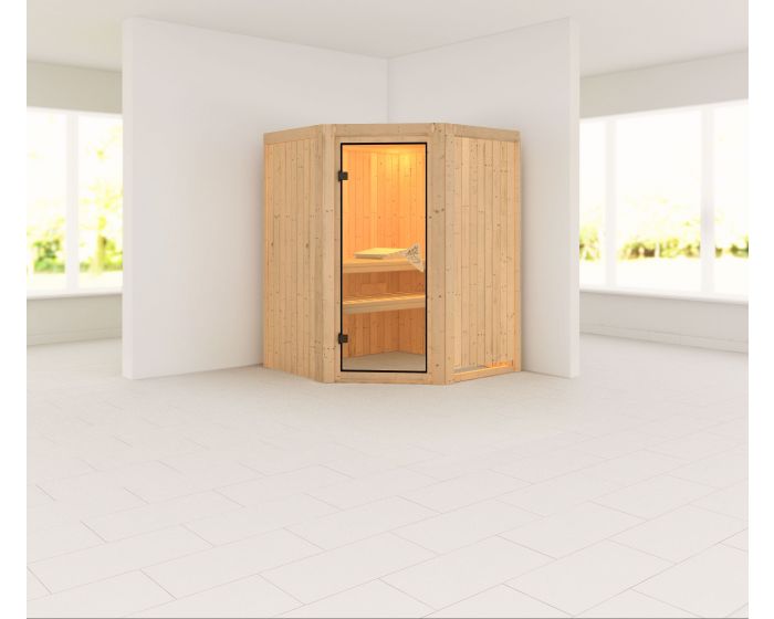 Interline panelensauna Matku 1-2pers. 151x151x198 cm